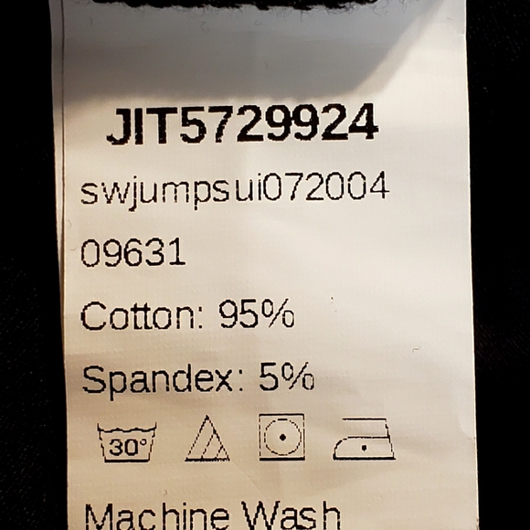 Paris, Here I Come! C'est La Vie! • Soft Summer Romper • Black Knit • Size 1X • - Picture 3 of 6
